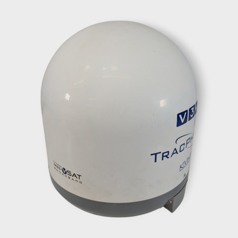 KVH 15" Tracphone V3-HTS Empty Dummy Dome - Excellent Condition
