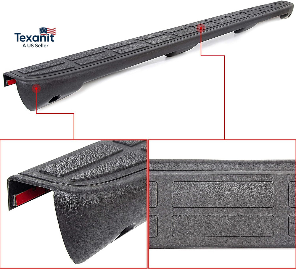 Tailgate Spoiler Cap Compatible with 1999-2007 Chevy Silverado GMC Sierra Replac