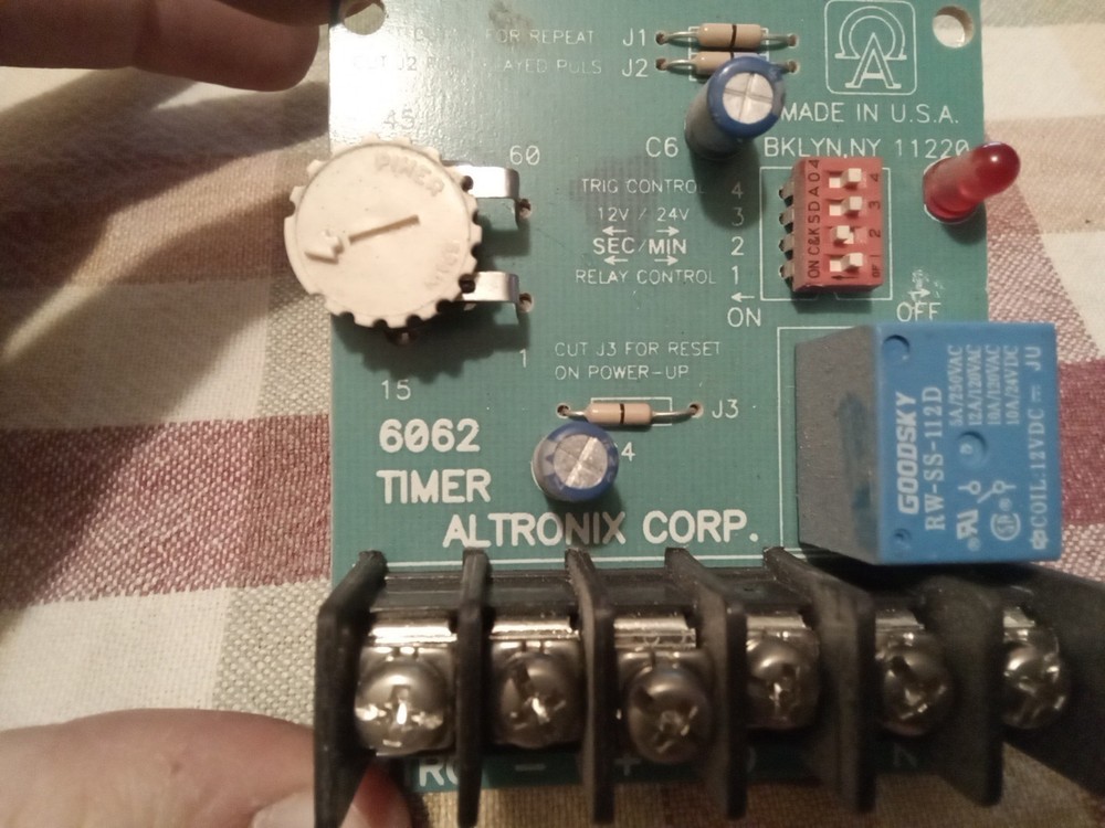 Altronix 6062 Multi-Purpose Timer Module