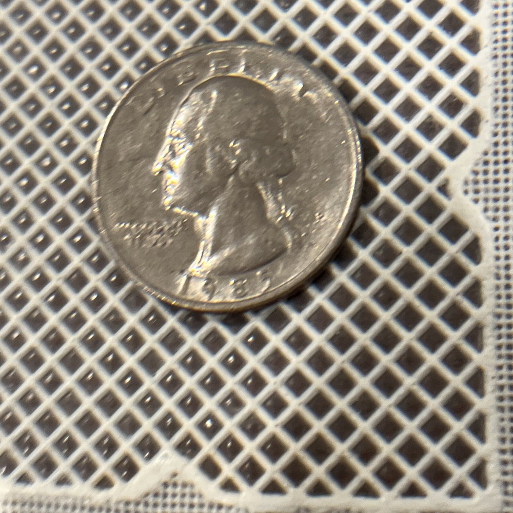 1985 Small P Quarter Dollar Errors On Libery