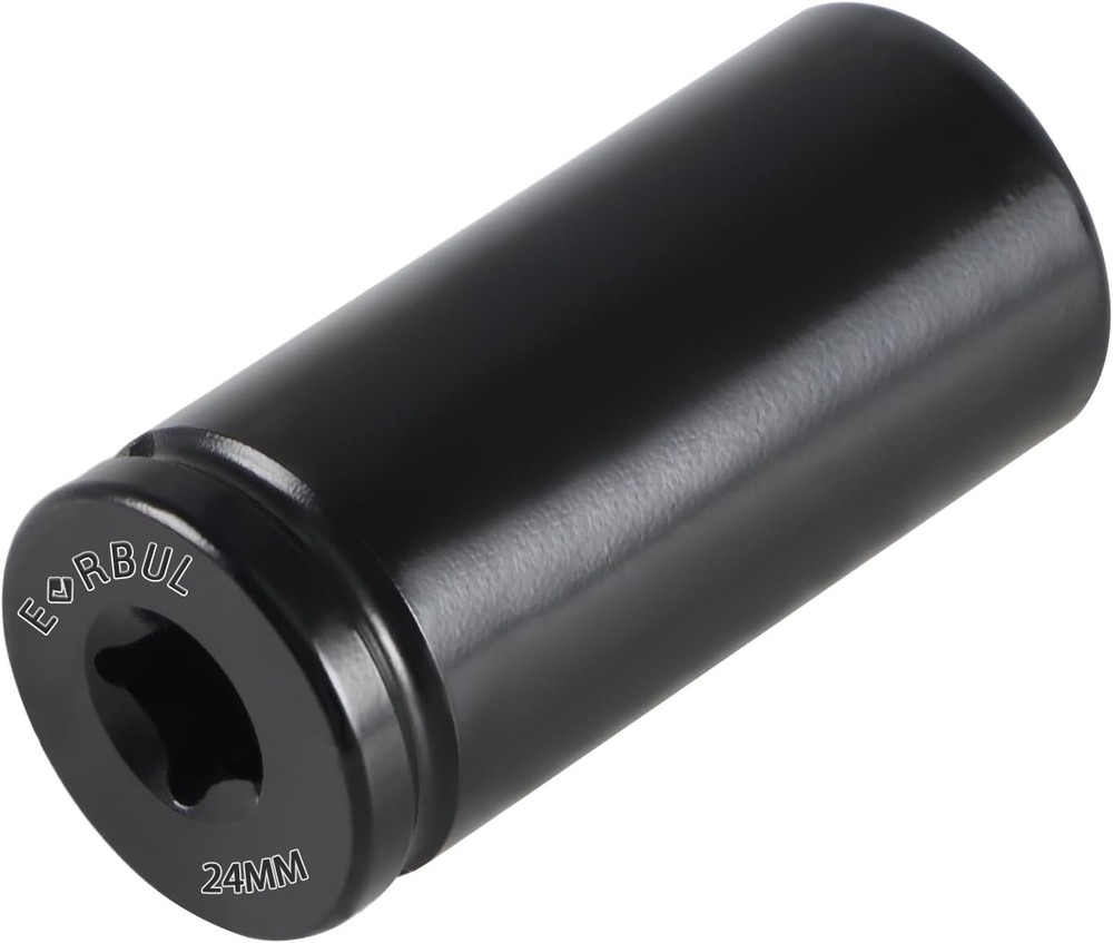 24mm Harmonic Balancer Socket 1/2" Drive Metric 6 Point Impact Socket...