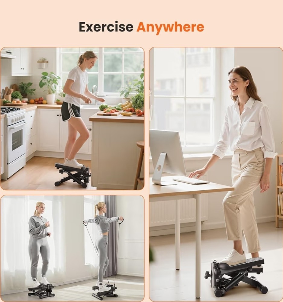 Elliptical Portatil Machine Under Desk Leg Exerciser Fully Assembled LCD