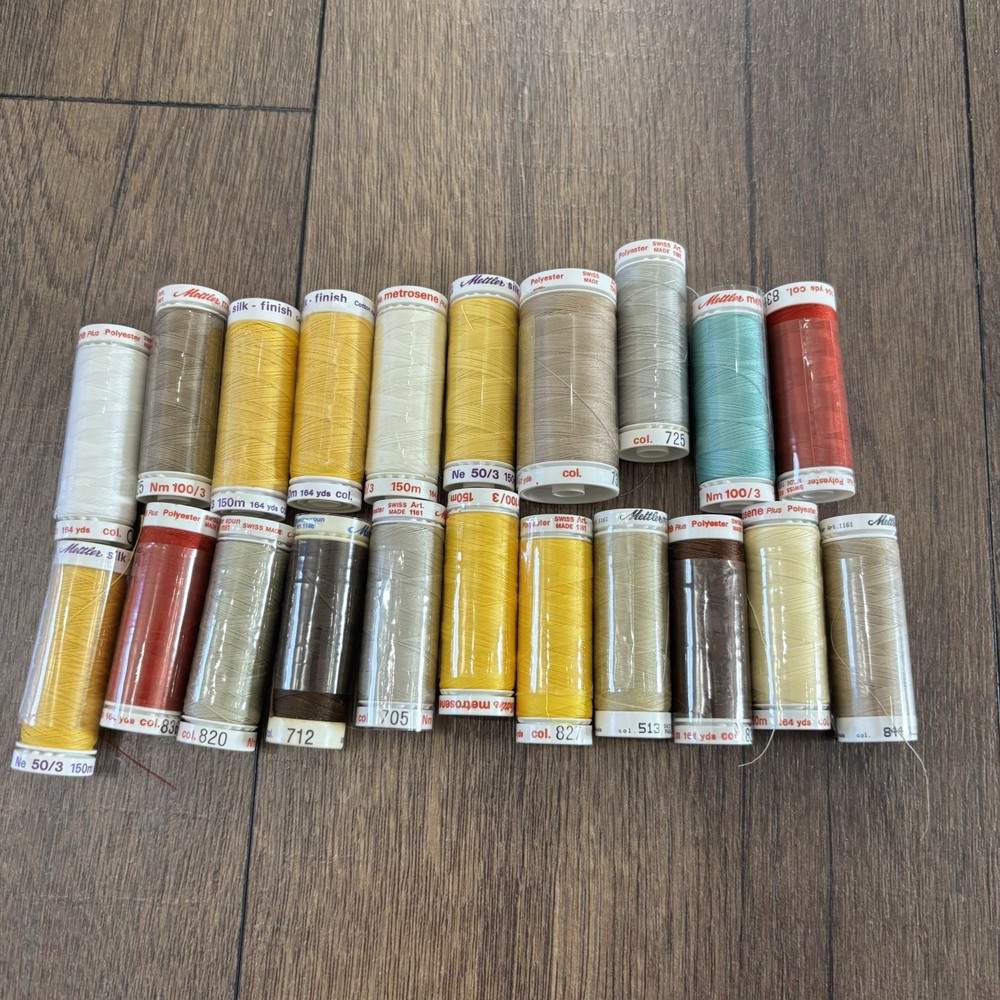 Acrylic Thread Organizer Storage Box with NEW Thread