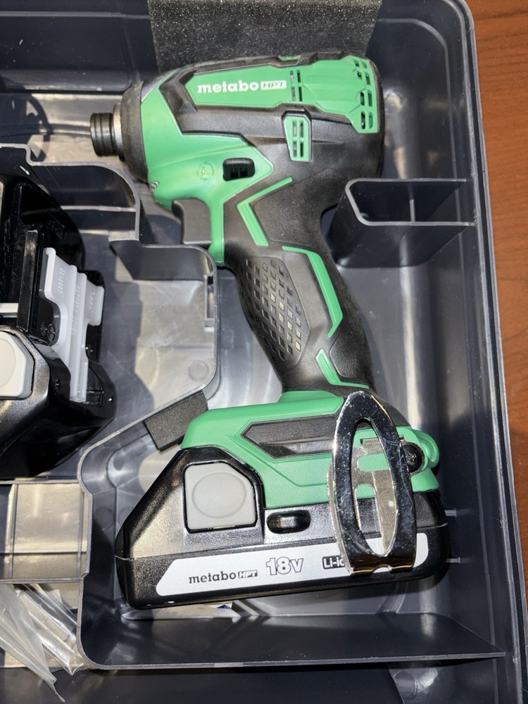 Metabo HPT 18V Variable Speed Brushless Cordless Impact Driver Kit