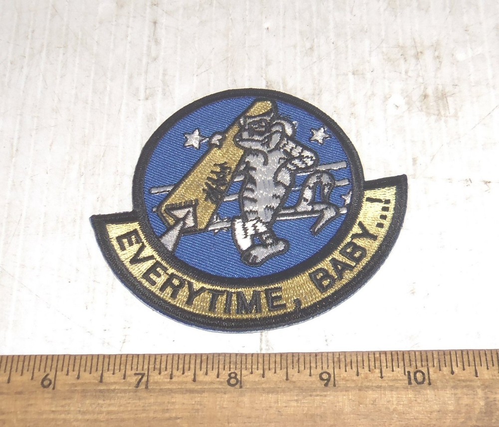 US Navy - Everytime, Baby...! Tomcat Embroidered Patch