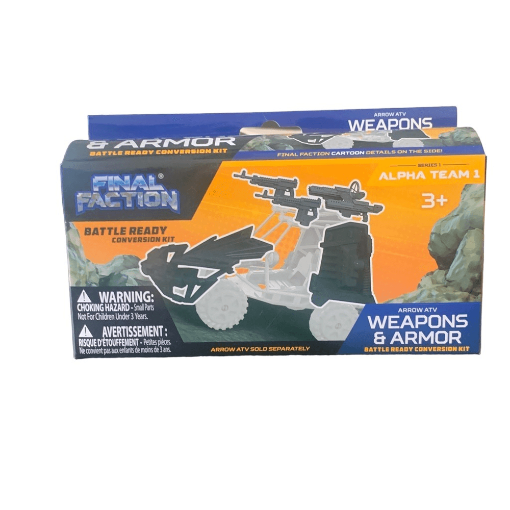 Final Faction Alpha Team 1 Arrow ATV Weapons & Armor Conversion Kit