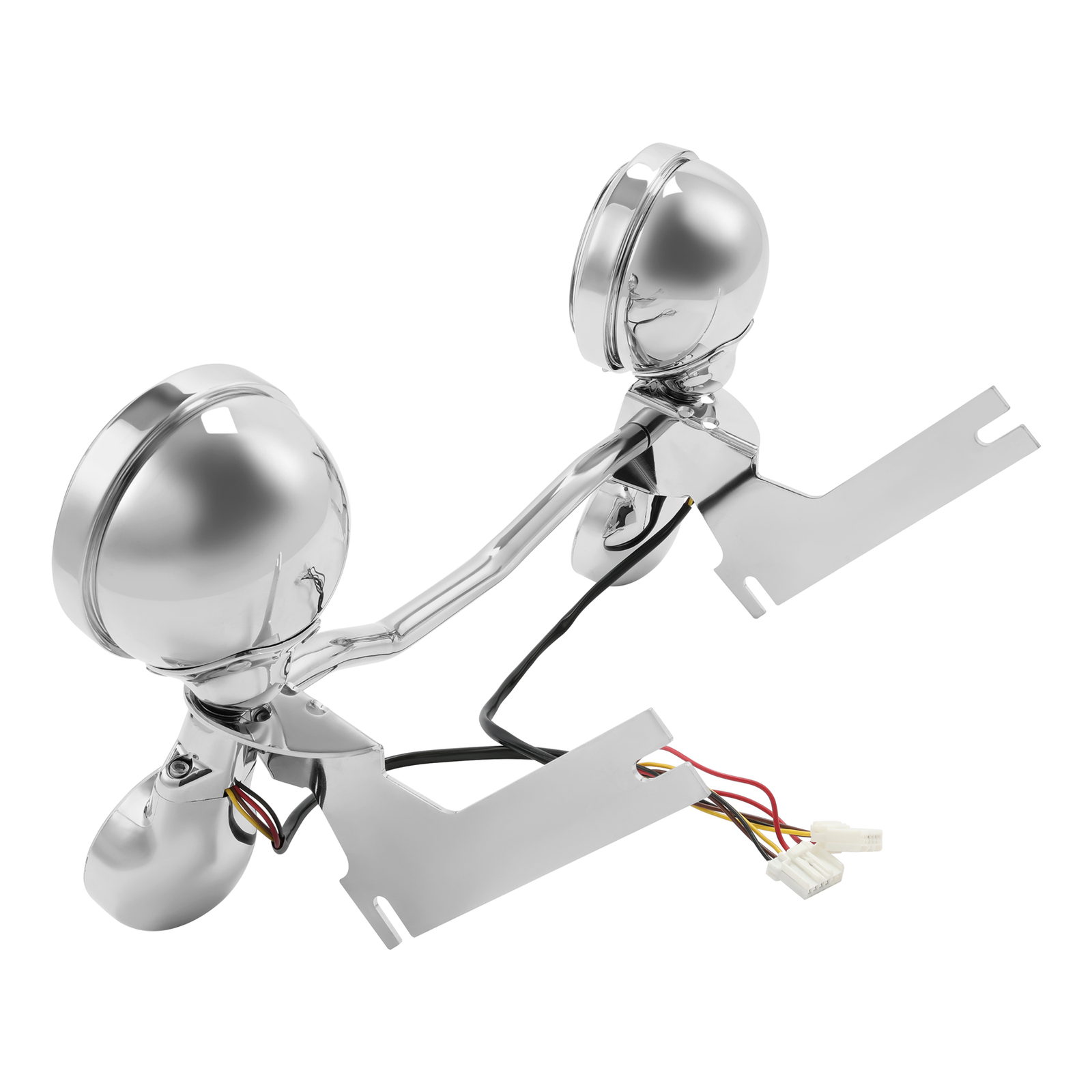 4.5" LED Spot Passing Lights Turn Signals Fit For Harley Road King 2014-2024