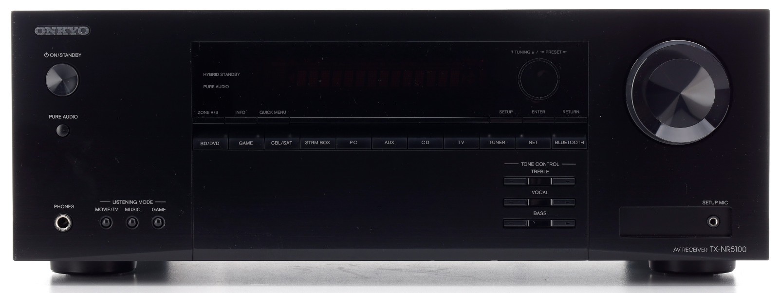 Onkyo TX-NR5100 80-watt 7.2-channel A/V Receiver
