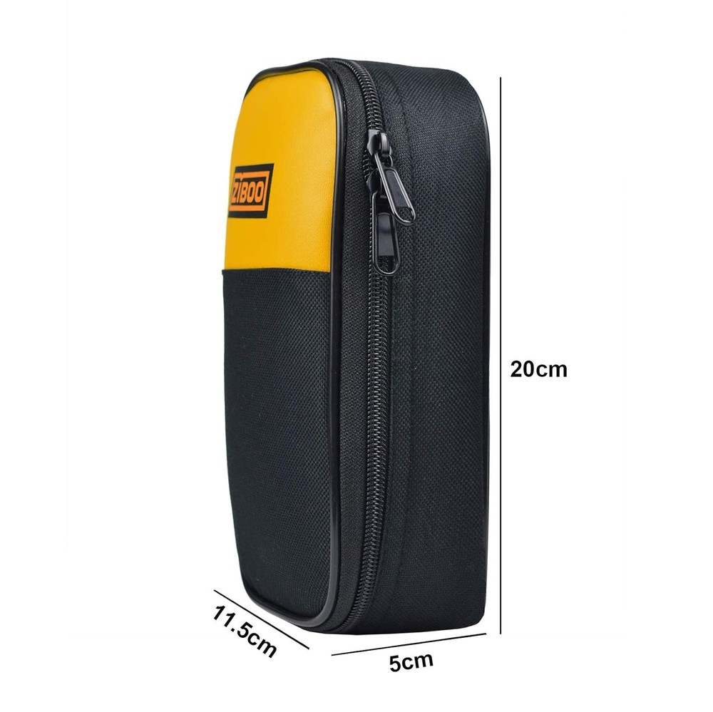 ZIBOO C35 Multimeter Meter Soft Case,Use for Clamp Meter Multimeter Compatible