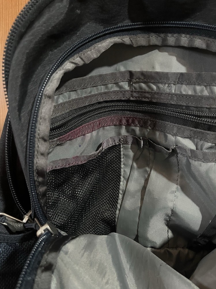 The North Face FlexVent Black Hiking Backpack, Multiple Compartments, Padded St…