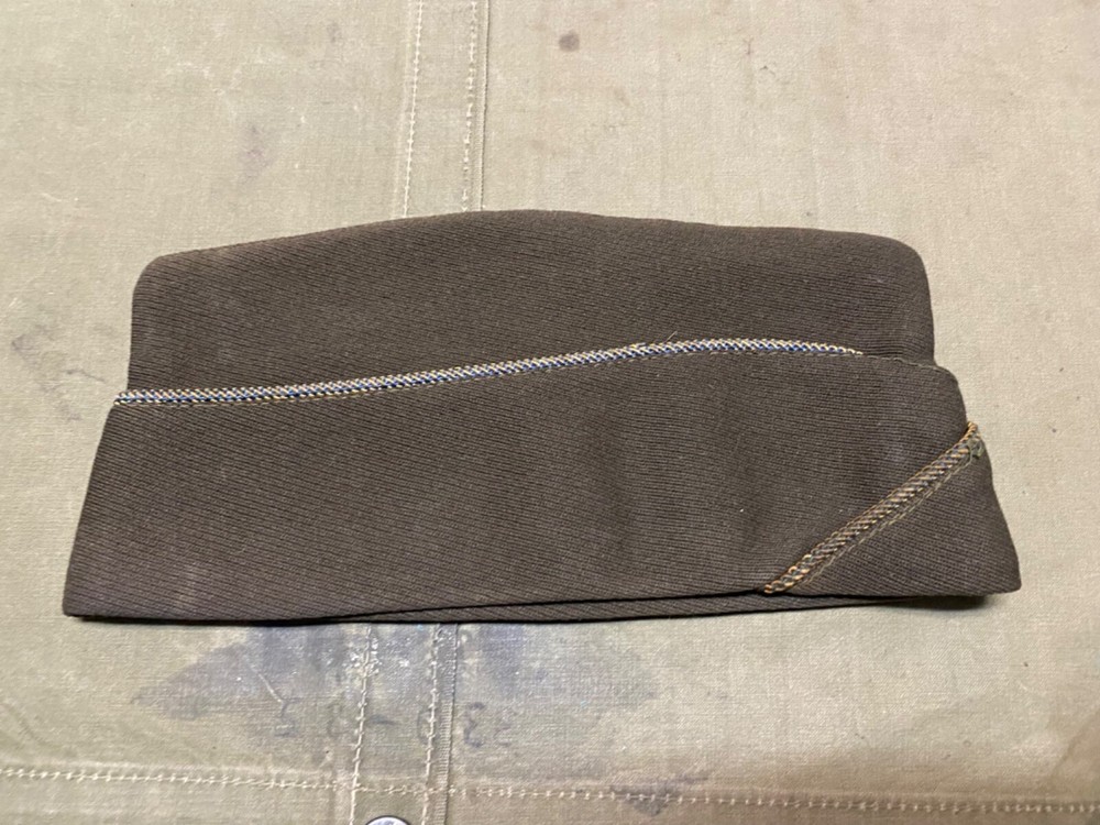 ORIGINAL WWII US ARMY MEDICAL OFFICER OVERSEAS PX GARRISON HAT CAP-MEDIUM, 7