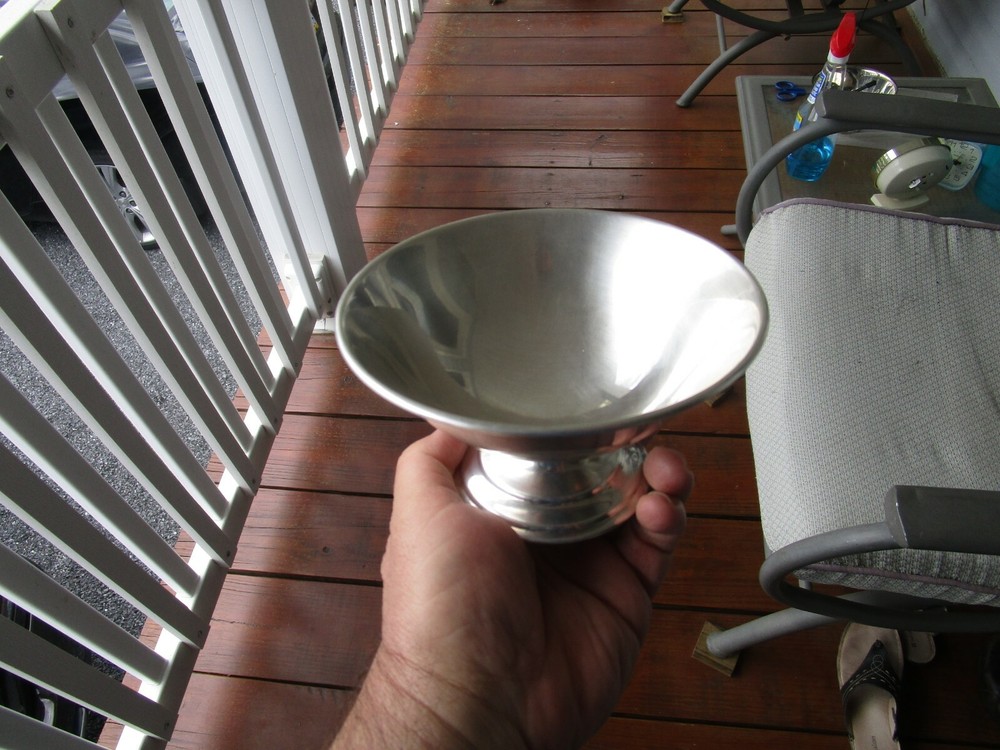 VINTAGE SILVERPLATED~[5-3/4" ]~COMPOTE BOWL~!!