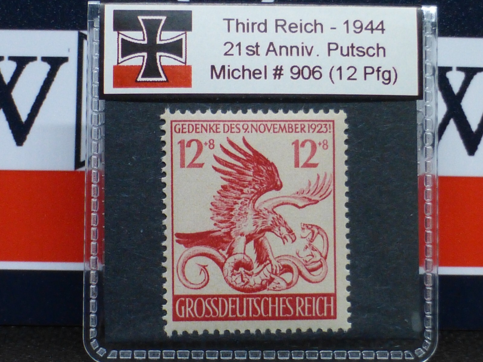 Nazi History Coin / Stamp Album *with COA* - Adolf Hitler's Insurrection, Putsch
