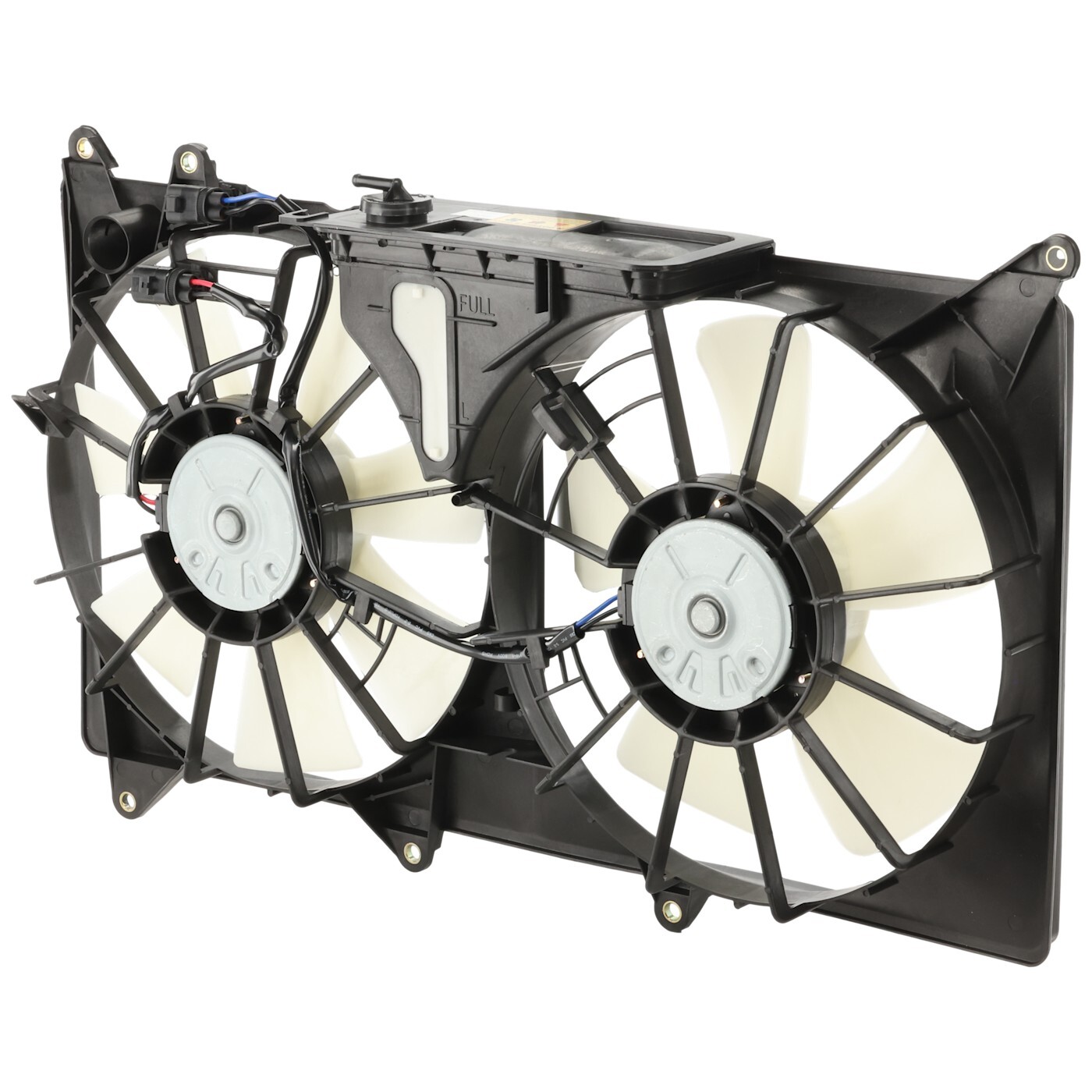 Radiator Cooling Fan For 2001-2005 Lexus IS300 Dual with Coolant Reservoir