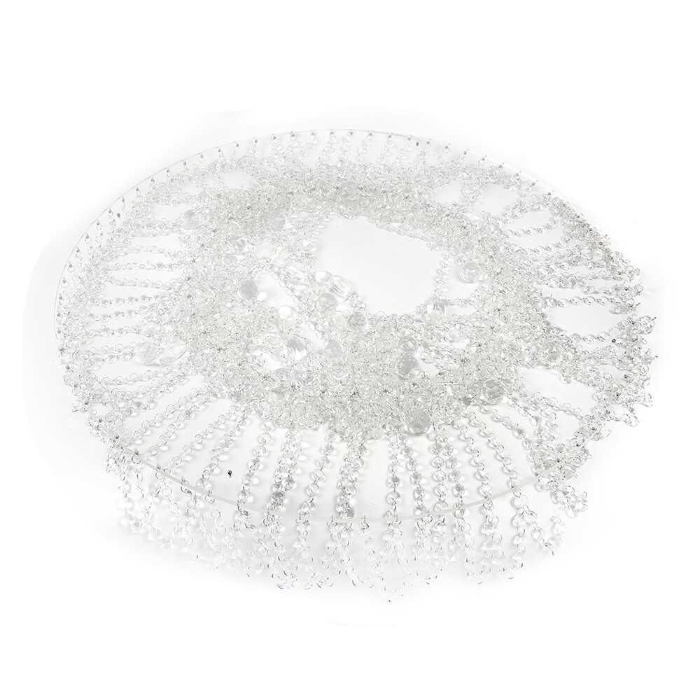 Wedding Cake Stand 80cm Crystal Bead Regular Impact-resistant, Rust-resistant