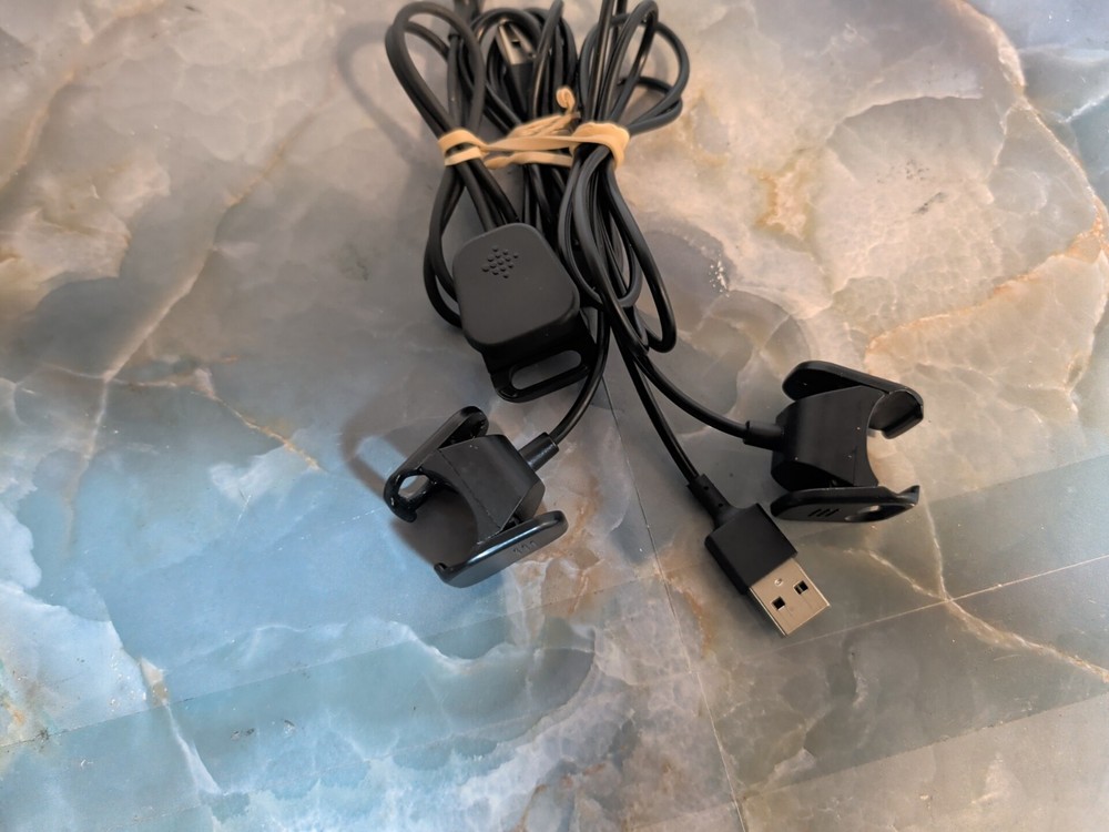 3 Pack Replacement USB Charger Charging Cable Dock For Fitbit Charge 3 / 4 Alta