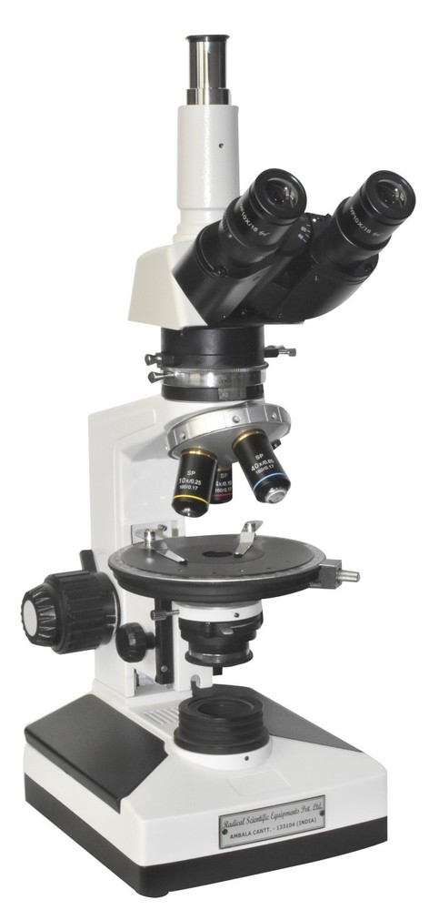 Polarizing Microscope with Camera Holder, Bertrand, Arabic Centering & Tinting