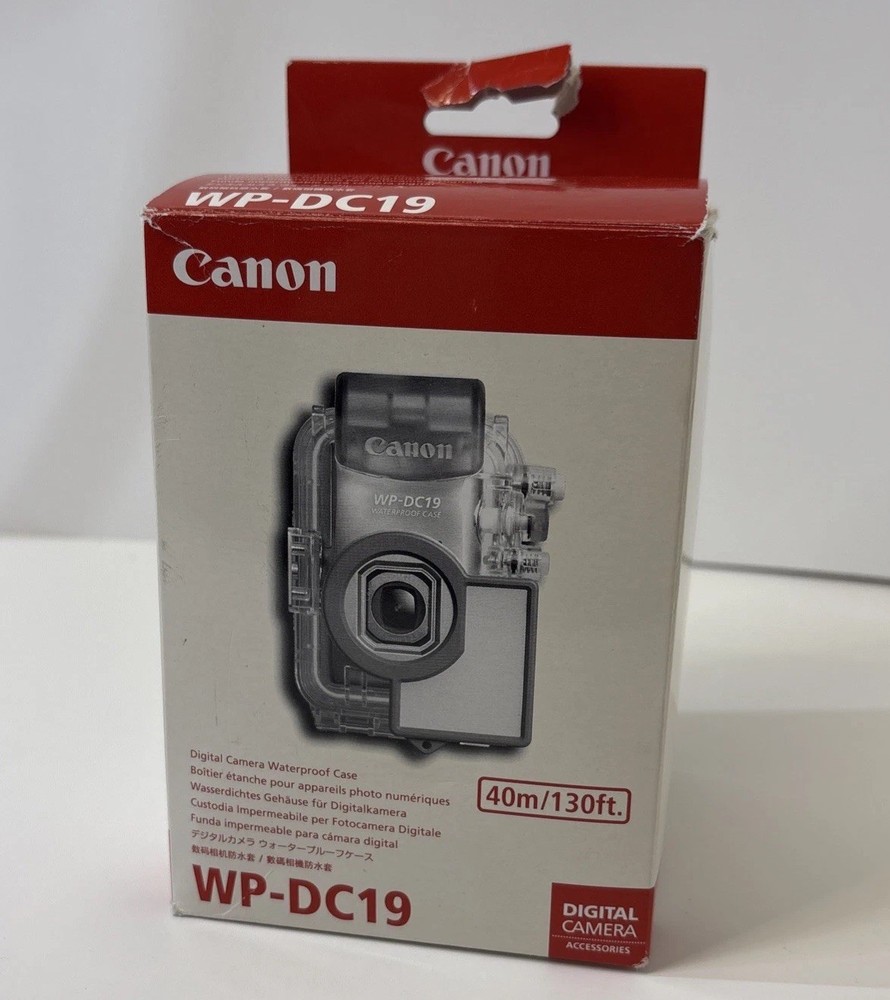 Canon WP-DC19 Digital Camera Waterproof Case For Powershot SD950IS - dated 2007