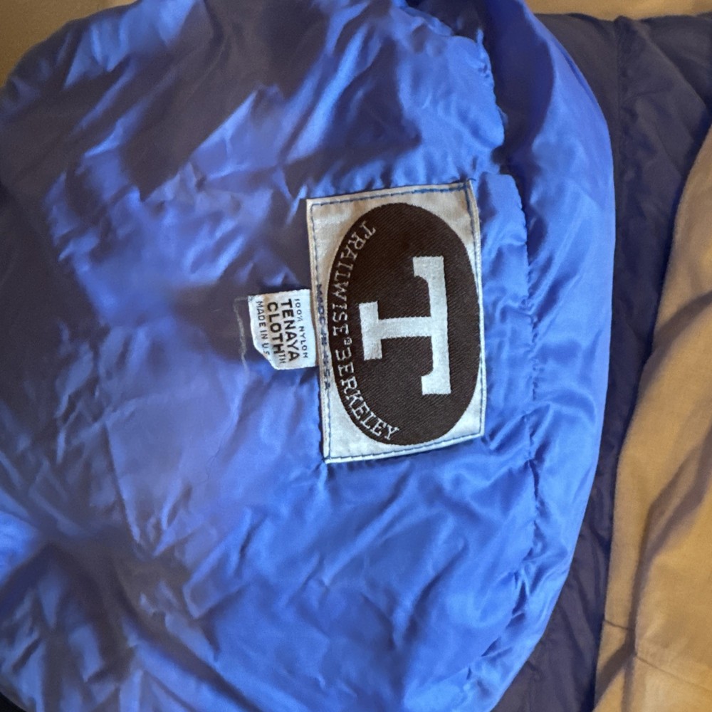 NOS. Vintage Trailwise Down Mummy Sleeping Bag. Slimline Model. Zero Degrees
