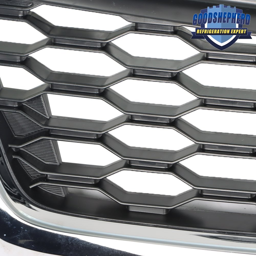 3Pcs For Subaru Forester 2014-2018 Front Bumper Upper Grille Replacement Plastic