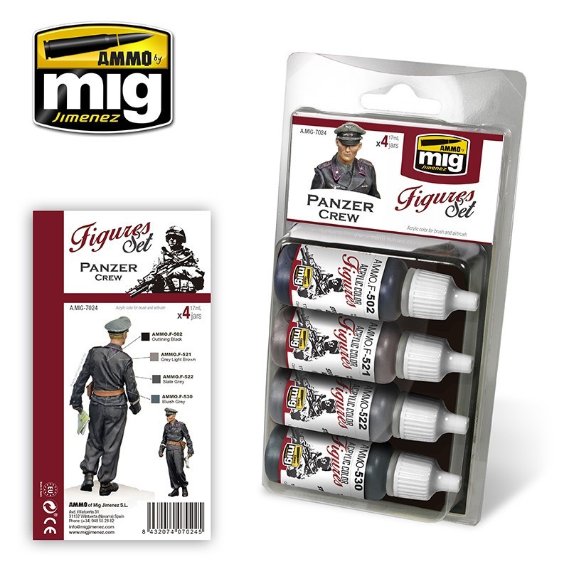 AMIG 7024 Panzer Crew Set