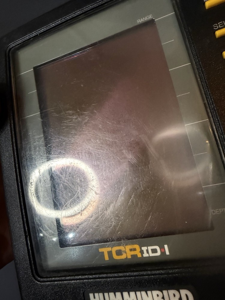 Humminbird Wide 100 Portable Fish / Depth Finder & Case | Untested