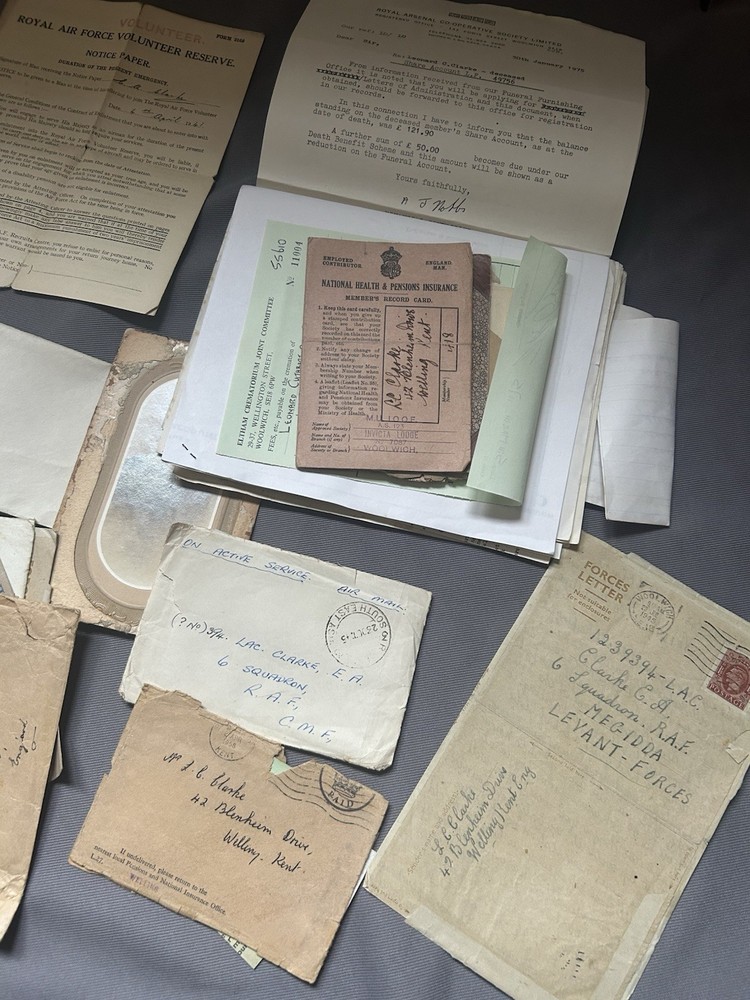 Ww2 RAF Grouping Wireless Operator Soe Training Kabrit Royal Air Force Named