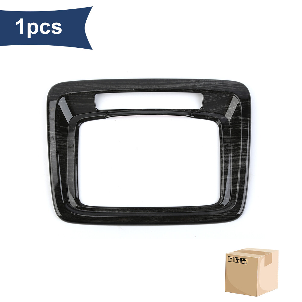 ​Black Wood Headlight Switch Button Panel Cover Trim For Chevy Silverado 2019+