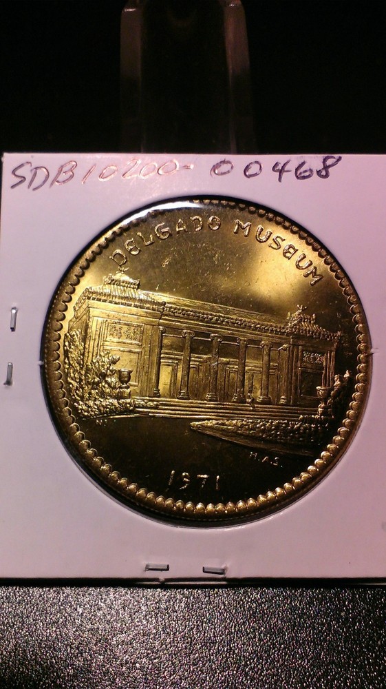 1971 Elks Bronze Doubloon - Mardi Gras