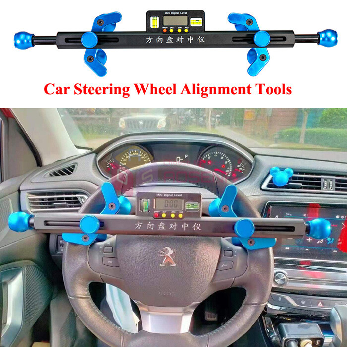 Adjustable Car Steering Wheel Level Alignment Tool Electronic Car Wheel Aligner