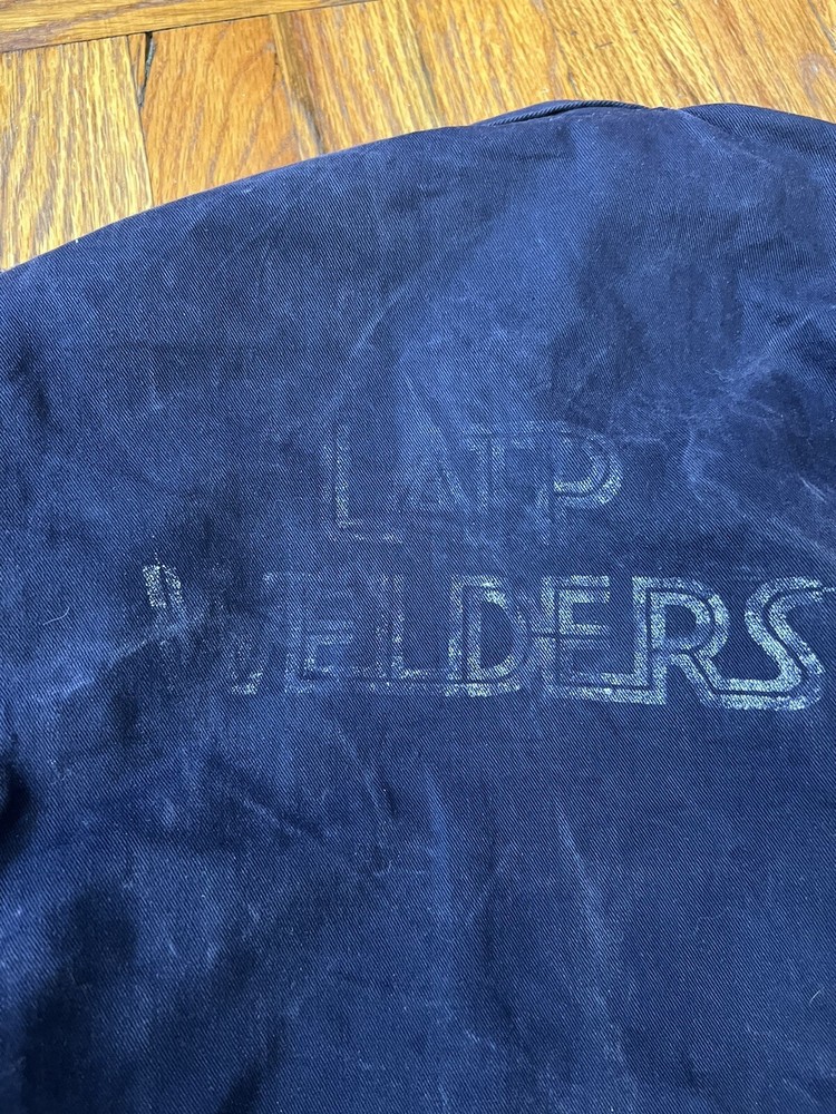 Vintage welder Jacket Fire Resistant Navy