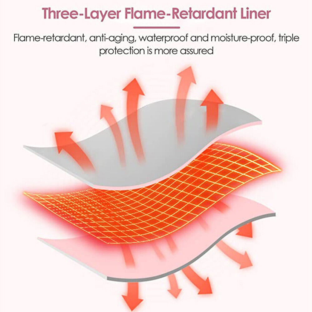 660nm Red 850nm Near Infrared Light Therapy Waist Wrap Pad Belt Fit Pain Relief