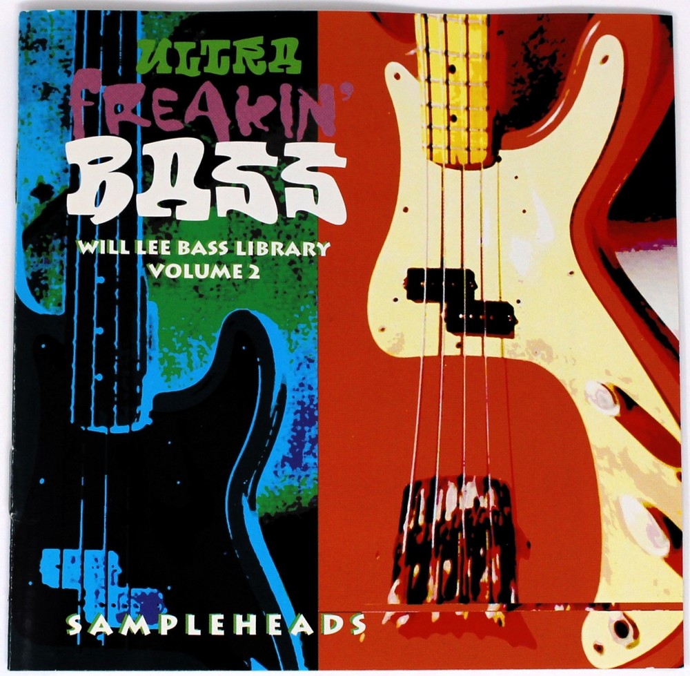 Sampleheads The Will Lee Bass Library Volume 2 Sound Library/Sampling Double CD