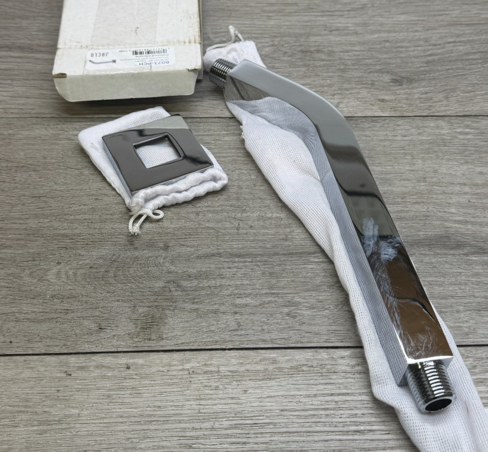 Jaclo 8073-PCH 10" 45° Square Showerarm & Escutcheon READ