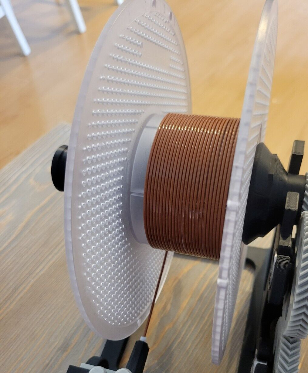 UPGRADED Universal 3D Filament Re-spooler/Transfer - Pre-assembled - Bambu Lab