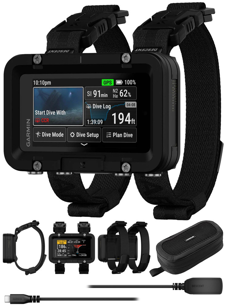 Garmin Descent X50i Premium Dive Computer 3"Touchscreen Display GPS Dive Compass