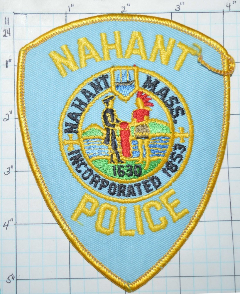 MASSACHUSETTS, NAHANT POLICE DEPT PATCH