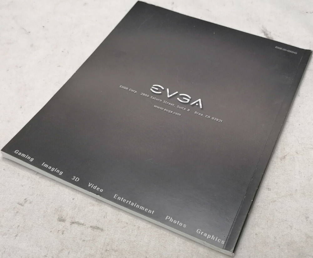 EVGA Graphics Card User Guide