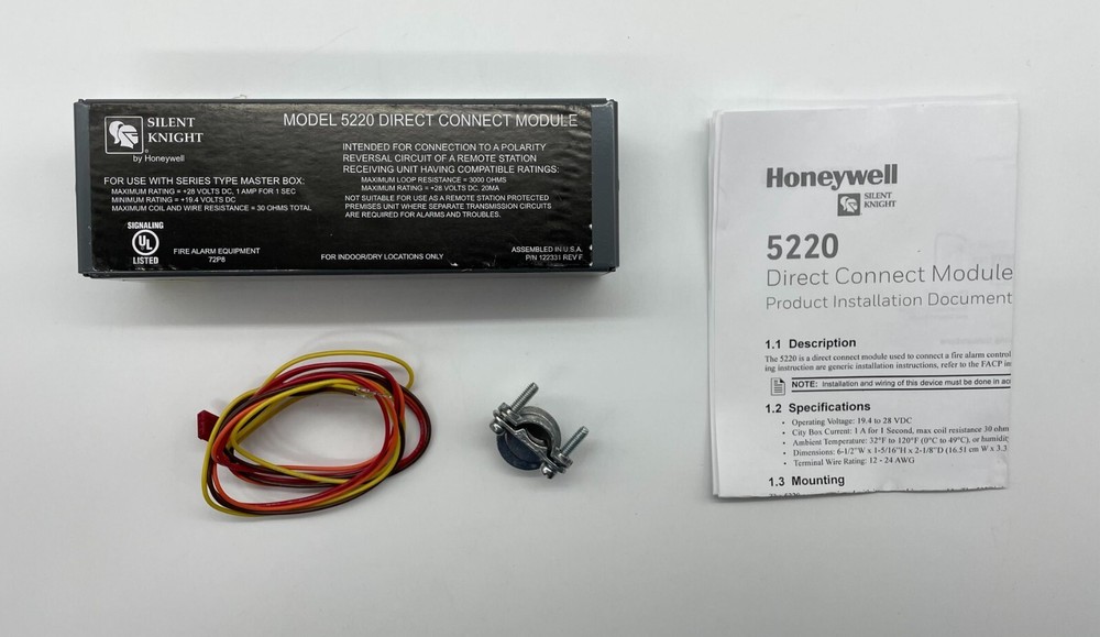 Silent Knight 5220 - Same Day Shipping (SEALED)