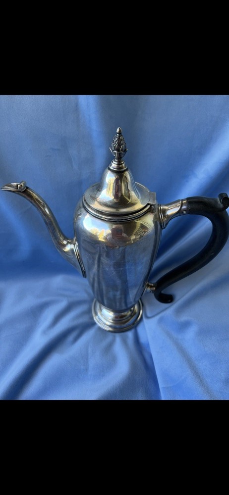 Black Starr & Gorham Sterling Chocolate Pot 536 Grams
