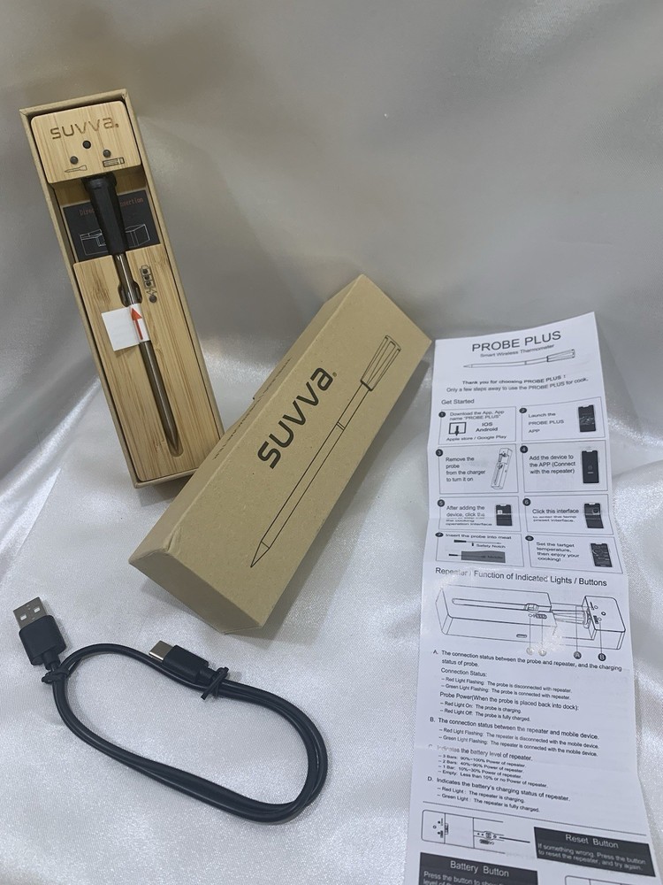 Suvva Smart Wireless Thermometer BBQ Oven New/Opened Box