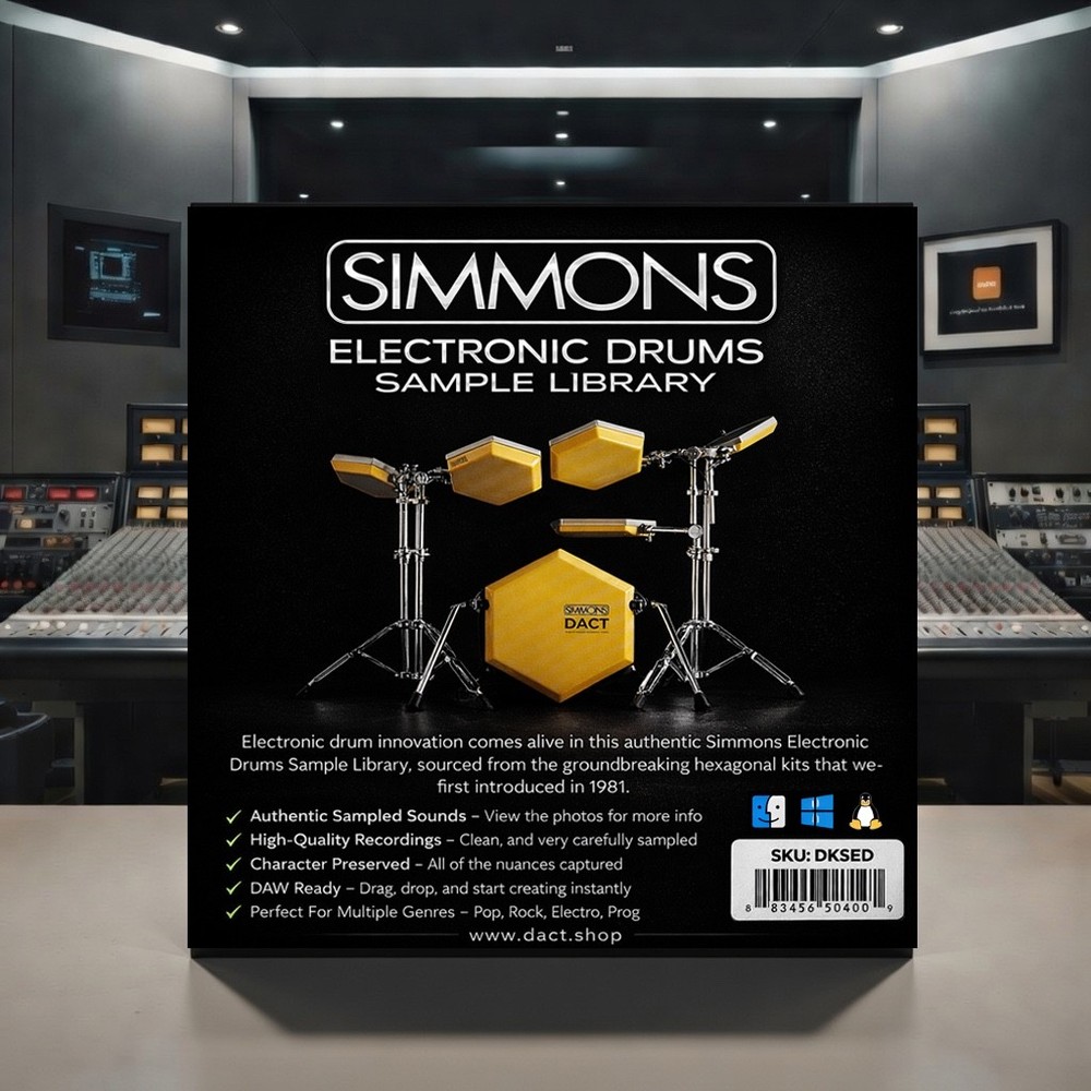 Simmons Electronic Drums Sample Library