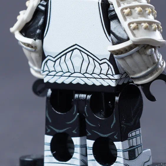 Custom Molded Figurine Accessory - Samurai White Stormtrooper