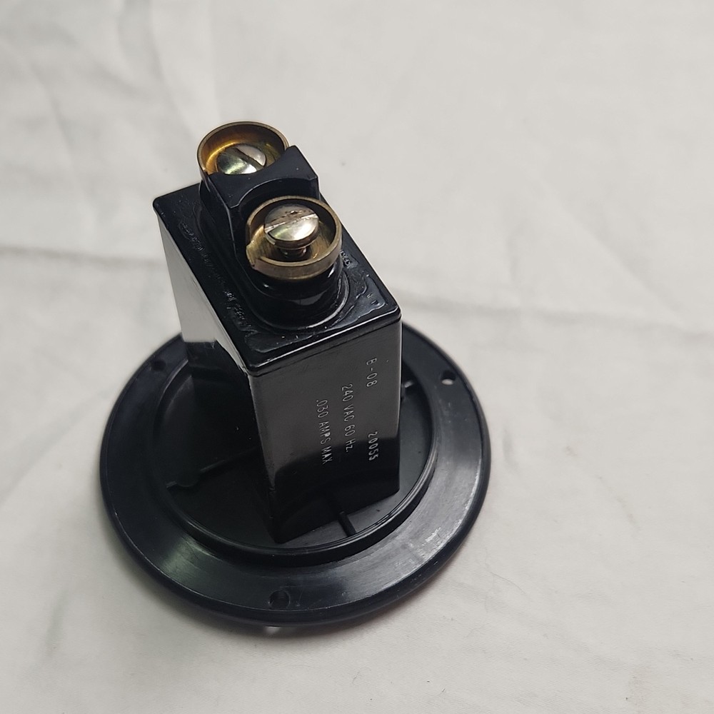 Hobbs Elapsed Time Indicator 20055 Panel Meter TIME Stewart Warner