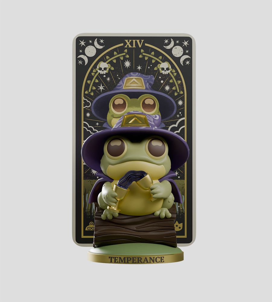 Kaleidos Creative Wild Magic Tarot VII Blind Box Figure - Temperance