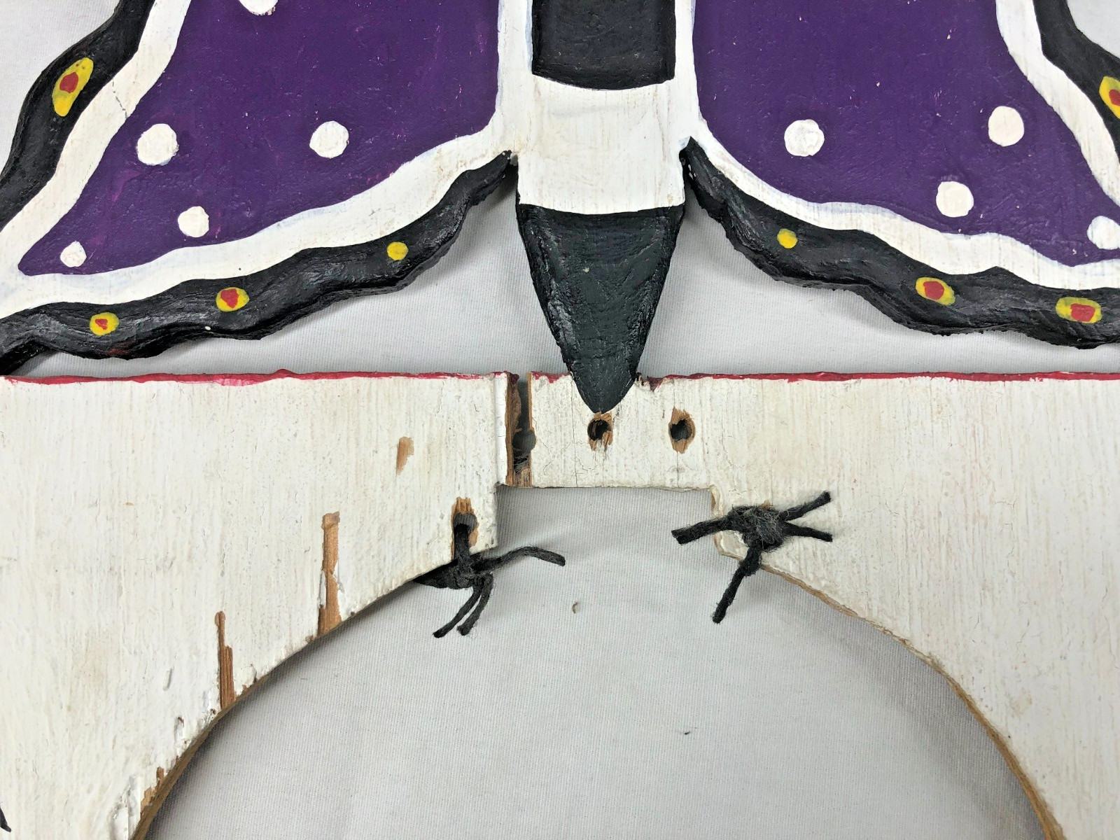 GREAT OLDER ORIGINAL HOPI MADE TABLITA 16" TALL X 14" ACROSS