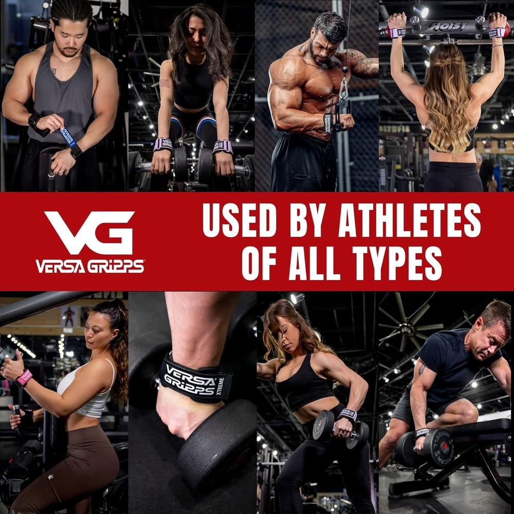Pro Wrist Straps for Weightlifting - Best Training Accessory/