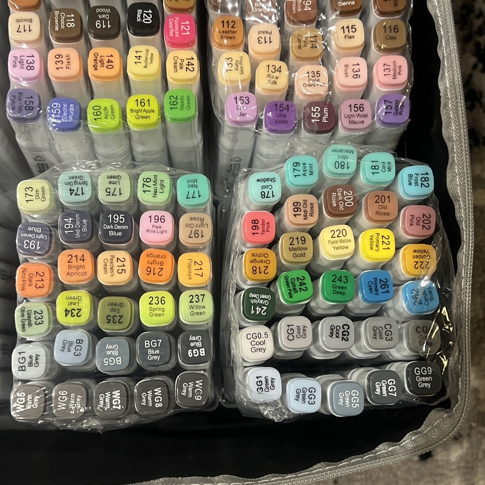 Shuttle Art 280 Colors Dual Tip Alcohol Based Art Markers