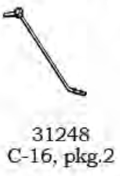 Precision Scale Co. 31248 HO C-16 Deck Braces