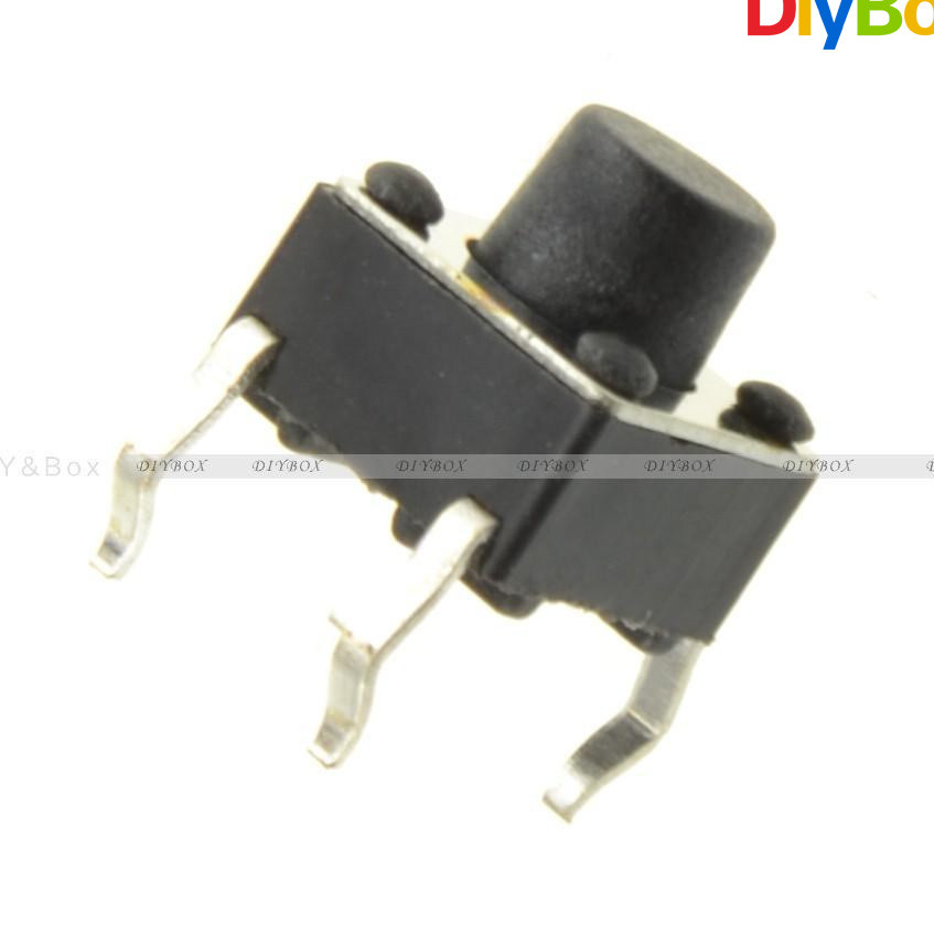 100PCS 6x6 3.1mm-13mm SPST Mini Micro Momentary Tactile Push PCB Button Switch